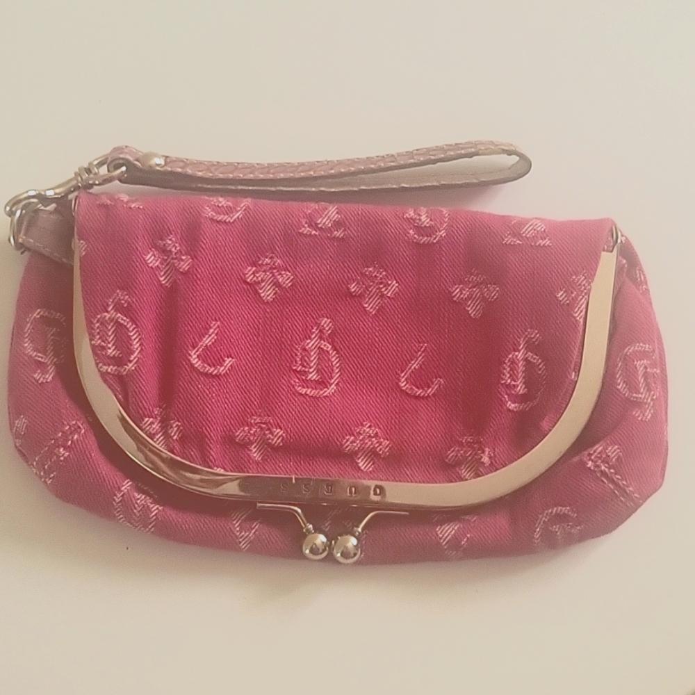 Guess clutch Pink